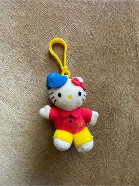 Hello Kitty McDonalds Plush Keychain